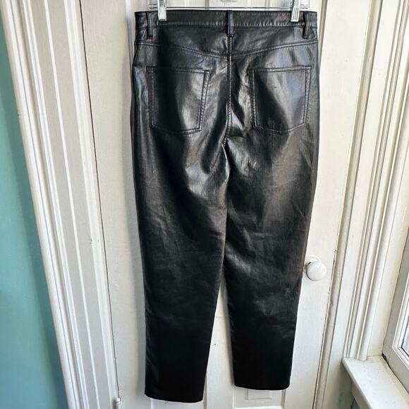 Artizia Wilfred The Melina High Waisted Vegan Leather Pants - Picture 8 of 9